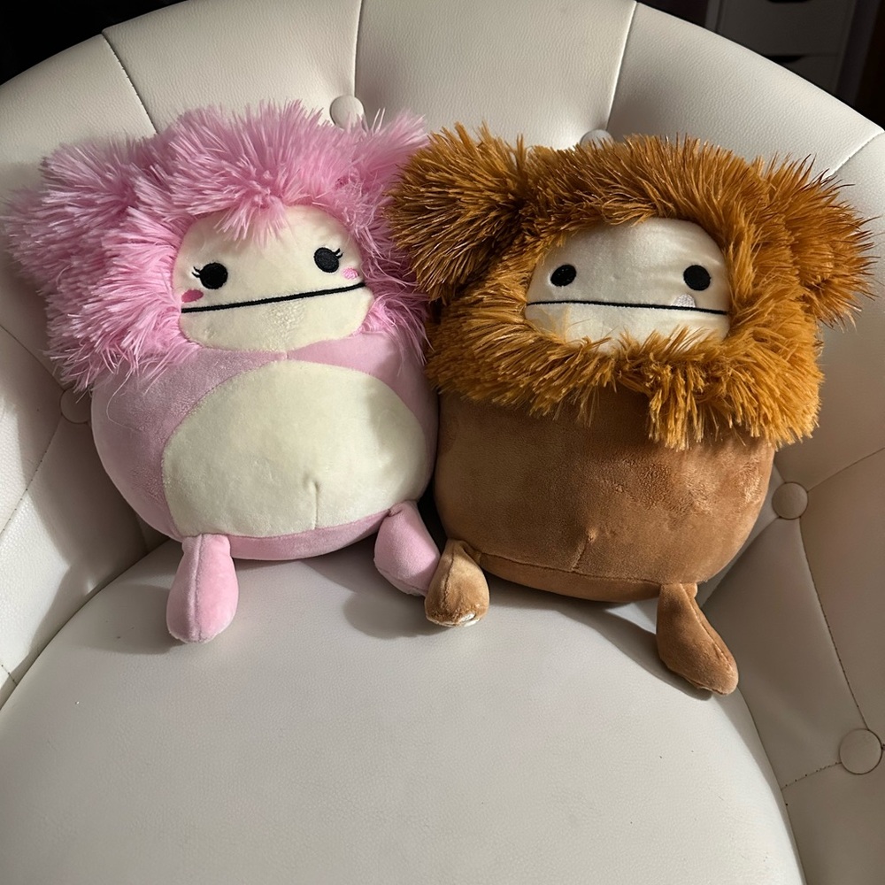 Benny and Brina Bigfoot Squishmallow Duo Bundle